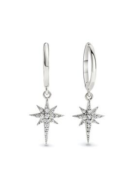 Starburst Huggie Earrings